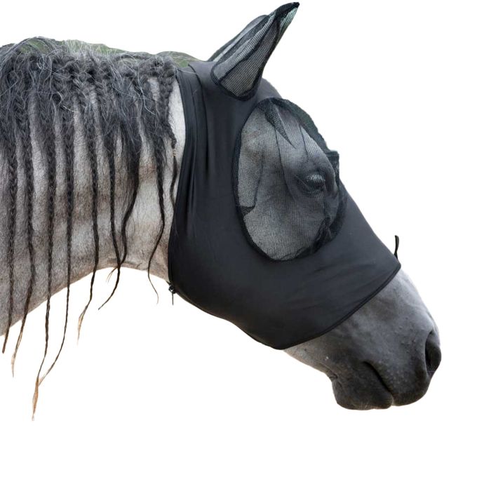 Lami-Cell Lycra Fly Mask - Black