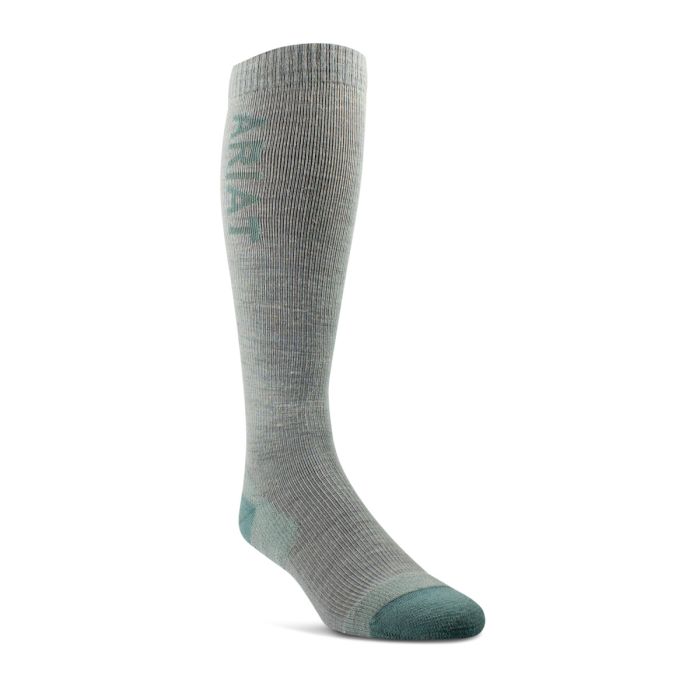 AriatTEK Thaw Merino Socks Heather Grey / Arctic