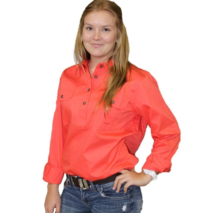 JAHNA Work Shirt - 1/2 Button