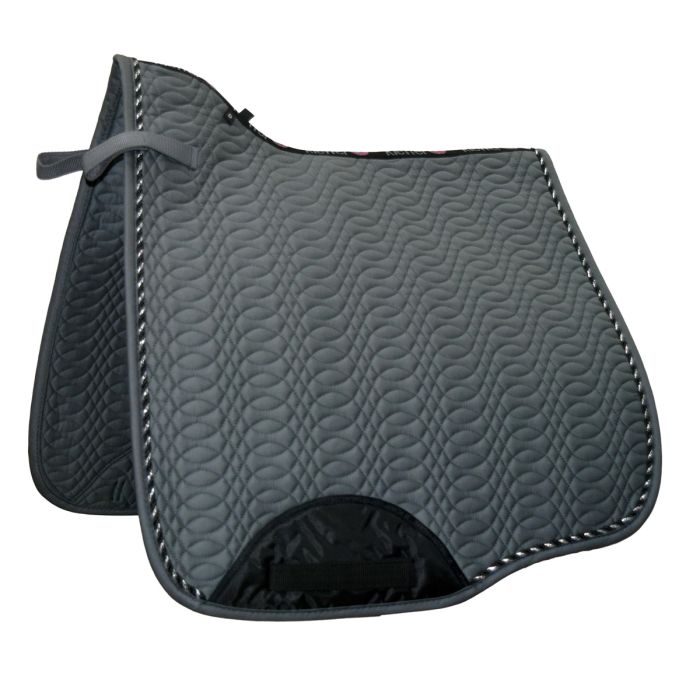 KIEFFER Dressage Saddle Pad - Dark Grey - Full