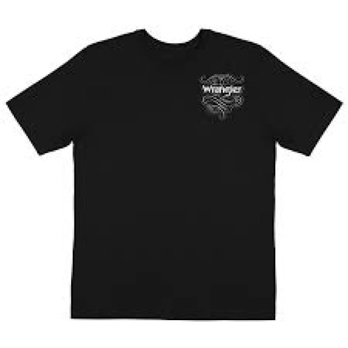 Wrangler Mens Jack Daniels Tee - Black 