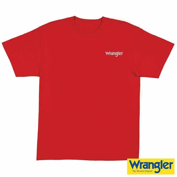 Wrangler Mens PBR Tee - Red