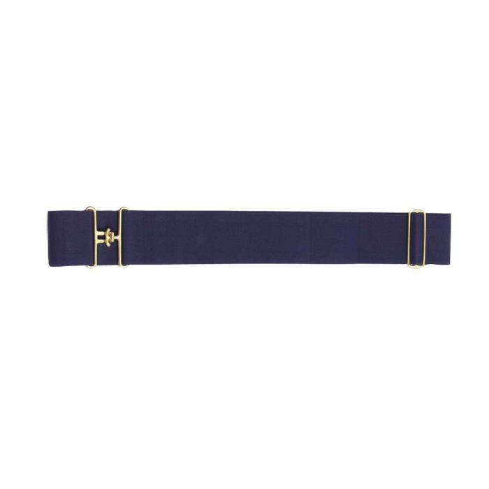 Rug Surcingle Brass Fittings - Navy Blue